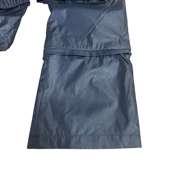 Vintage Gap Kids Size 14 Waterproof Pants Removable Bottom Navy w/ Sparkle NWT - Picture 6 of 14